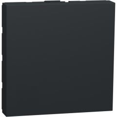 New unica tapa ciega 2 mod. antracita