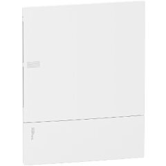 Resi9 mp - caja de distribución - empotrar - 2 filas - 24 mód.- puerta blanca