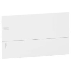 Resi9 mp - caja de distribución - empotrar - 1 fila - 18 mód.- puerta blanca