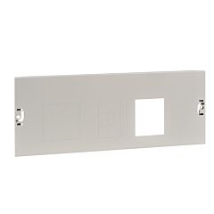 Tapa frontal, prismaset, para compact nsx100-250 y easypact cvs100-250, 3 o 4 polos, fijación horizontal, mando maneta, 650mm (an.)