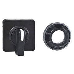 Cabeza de operación 45 x 45 mm - mango negro