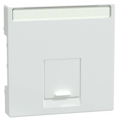 Tapa elegance para toma de datos rj45 elegance blanco activo