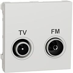 New unica toma tv-fm serie intermedia polar