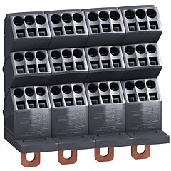 Repartidor escalonado, linergy dp, 4p, 250a ,36 conexiones