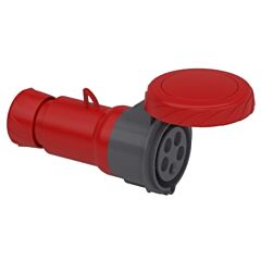 Pratika wander socket - straight - 32 a - 3p + n + e - 380...415 v ac - ip67