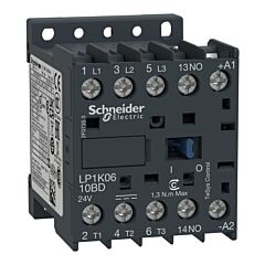 Contactor tesys k - 3p(3 na) - ac-3 - <= 440 v 9 a - 24 v bobina cc