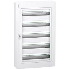 Envolvente modular, prismaset xs, 24 módulos 5 filas, superficie, puerta transparente