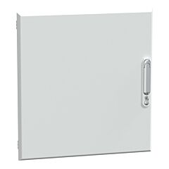 Puerta plena, prismaset g, ip30, 600mm (an.) x 630mm (alt.), 12 módulos, blanca, ral 9003