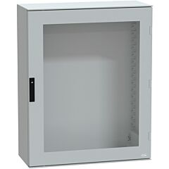 Armario mural aislante de poli&eacute;ster panelset plm. dimensiones 1056x852x350 puerta acristalada