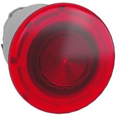 Cabeza pulsador seta luminoso  rojo