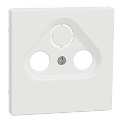 Carátula toma r-tv/sat d-life blanco mate