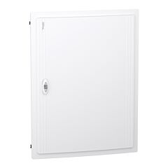 Envolvente modular, prismaset xs, 24 módulos 4 filas, empotrar, puerta blanca