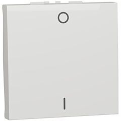 New unica, conmutador , mecanismo, 2 polos, 1 vía, 16ax, 2 módulos, terminales de tornillo, sin tratar, ip4x, polar