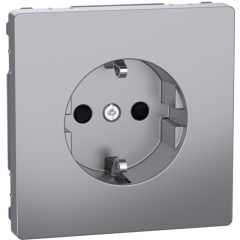 Schuko completo d-life aluminio