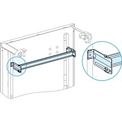 Carril modular, prismaset g, regulable en profundidad para cofrets y/o armarios con 600mm (an.)