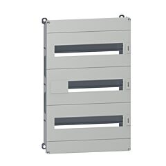 Chasis modular tipo dlm  para armario spacial, 48 módulos, h600xw400mm.