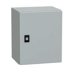 Spacial crn con puerta ciega sin placa de montaje  alt300xanch250xprof200; ip66; ik10; ral7035
