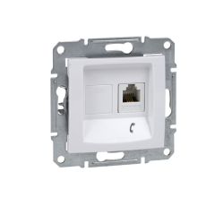Toma teléfono rj11 blanco