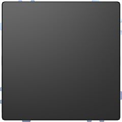 Knx, pulsador pro t antracita, d-life, sensor de temperatura, modo touchless