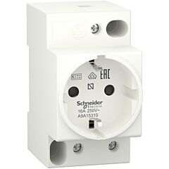 Enchufe carril din acti9 ipc; 2p+t; 250v