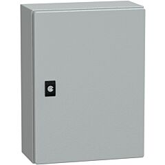 Armario mural de acero, panelset crn 400x300x150 puerta ciega sin placa de montaje