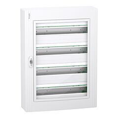 Envolvente modular, prismaset xs, 24 módulos 4 filas, superficie, puerta transparente