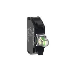 Bloque luminoso, harmony xb5, harmony xb4, blanco, para cabezal de 22mm, led universal, bornes de tornillo, 24v ac/dc