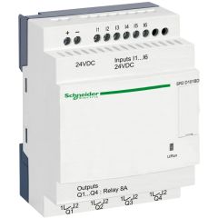 Relé programable compacto zelio logic - 10 e s - 24 v cc - sin reloj - sin pantalla