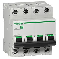 Multi 9 - c60n - mcb - 4p - 25 a - c curve - 415 v - 10 ka