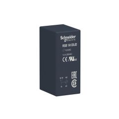 Zelio relay - relé de interfaz enchufable, 12 a, 1 nanc, 12 v cc