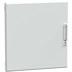 Puerta plena, prismaset g, ip30, 600mm (an.) x 630mm (alt.), 12 módulos, blanca, ral 9003