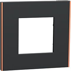 Marco 1 elemento unica deco antrac/cobre