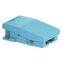 Preventa xpe - interruptor de pedal único xpe-m - sin tapa - metálico - azul - 1nc+1no