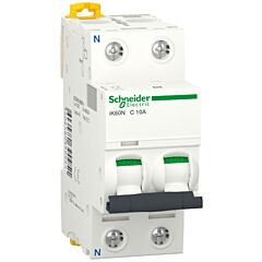 Acti9 ik60 - interruptor magnetotérmico - 1p+n - 10a - curva c - 6ka