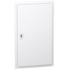 Envolvente modular, prismaset xs, 18 módulos 4 filas, empotrar, puerta blanca