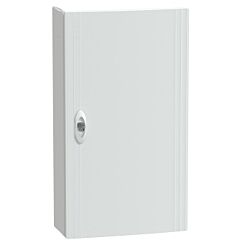 Envolvente modular, prismaset xs, 3 filas 13 módulos , superficie, puerta blanca