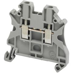 Bloque de terminales de paso - 2.5 mm² 24 a nivel único 1x1 tornillo - gris