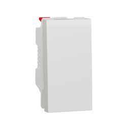 Interruptor 1 modulo new unica studio blanco polar