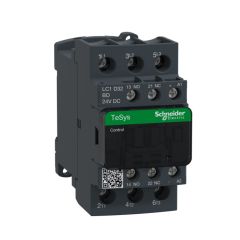 Contactor tesys d - 3p(3 na) - ac-3 - <= 440 v 32 a - 24 v cc bobina