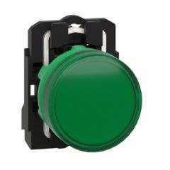 Piloto luminoso  led 24v verde
