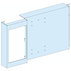 Placa soporte, prismaset g, para nsx/cvs/vigi/ins 630a, fijación vertical, 600mm (an.), mando maneta