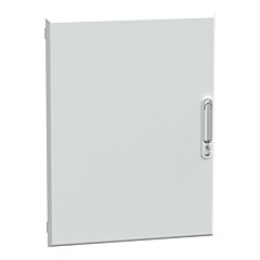 Puerta plena, prismaset g, ip30, 600mm (an.) x 780mm (alt.), 15 módulos, blanca, ral 9003