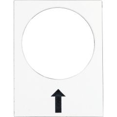 Leyenda - 30 x 40 mm - blanco  - derecha,lento