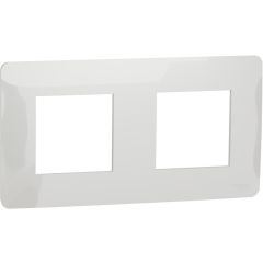 New unica  studio - marco 2 elementos - blanco polar
