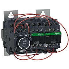 Tesys d - star delta starter - 3 x 3p (3 no) - 32 a - 24 v ac coil