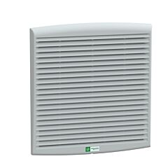 Rejilla de salida ip54, mecanizado 291x291mm. dimensiones 137x117mm