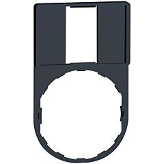 Harmony xb4 - porta etiquetas  30x50mm. s etiqueta