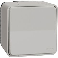 Mureva styl - conmutador - superficie - ip55 - blanco