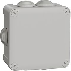 Mureva box - junction box - 7 grommets ø25 - 105x105x55 mm