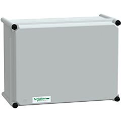 Caja modular aislante panelset pls, cuerpo y tapa de poliéster ip65 27x36x18cm